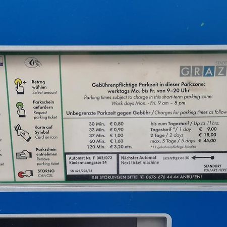 Apartment Una - Self Check In Graz Eksteriør billede
